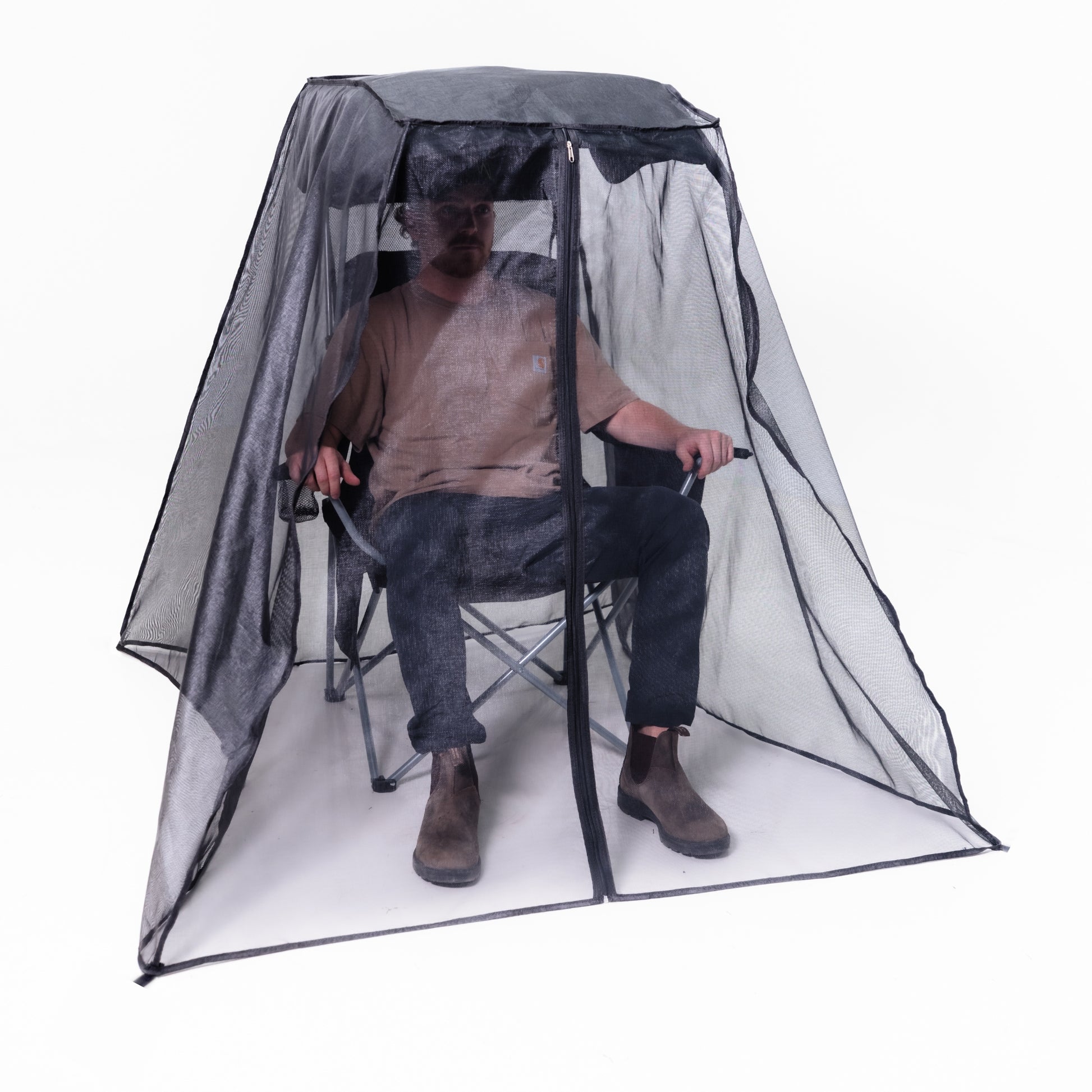 The Original Bug Beater™ Portable Camping Chair with Mosquito