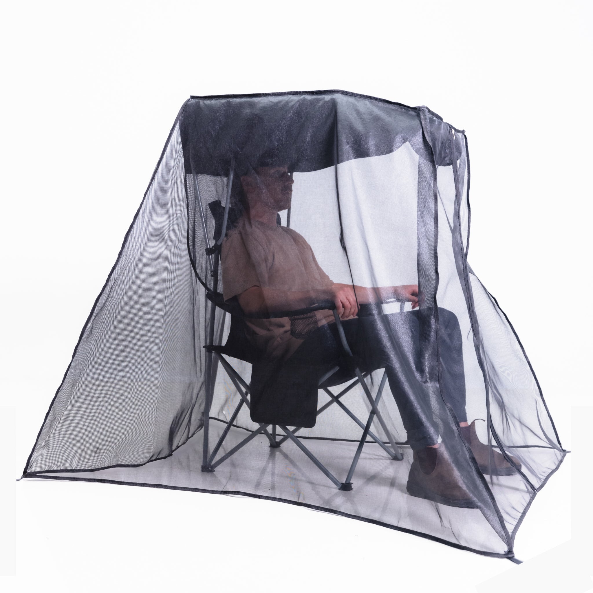 Camping chair with mosquito net sale