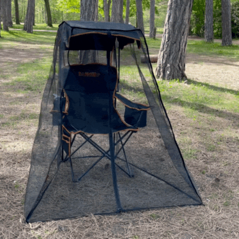 The Bug Beater™ 2.0 - The All-In-One Canopy Chair, Bug Net, & Cooler ...