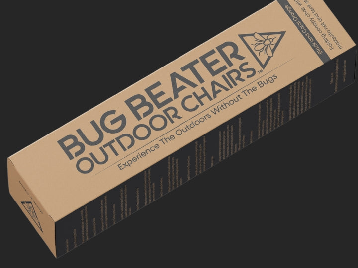 Image displaying a 3D mockup of the packaging for the Bug Beater 2.0.